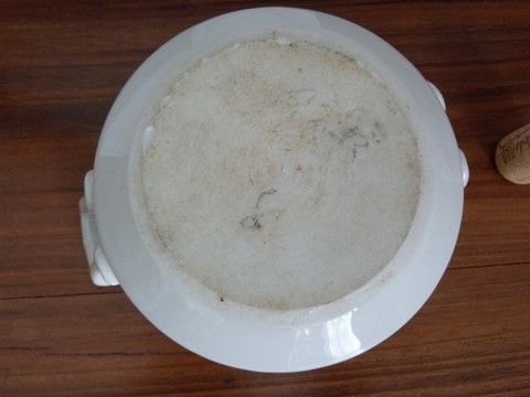 Ancien légumier petite soupière céramique St Uze