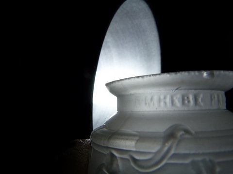 tulipe ancienne signée EMHEBE PARIS