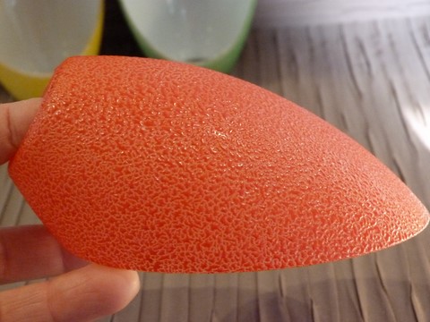 Tulipe unité verre granité tronqué 1950 stilnovo