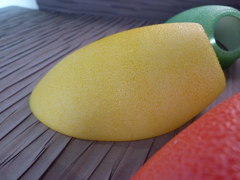 Tulipe unité verre granité tronqué 1950 stilnovo